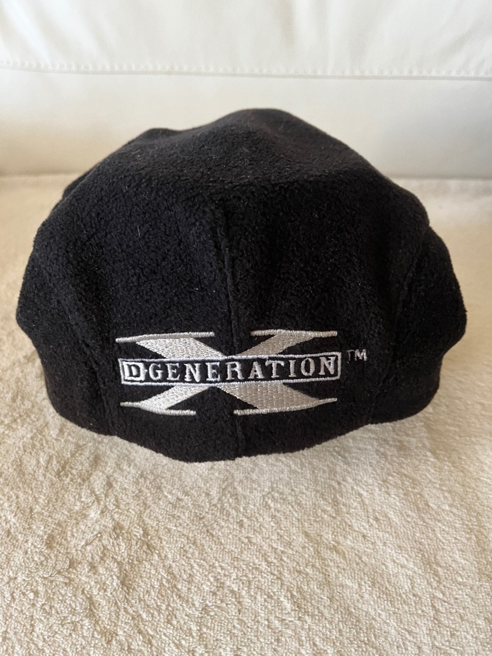 Vintage 1998 beret WWF WWE Merchandise Degeneration X newsboy hat